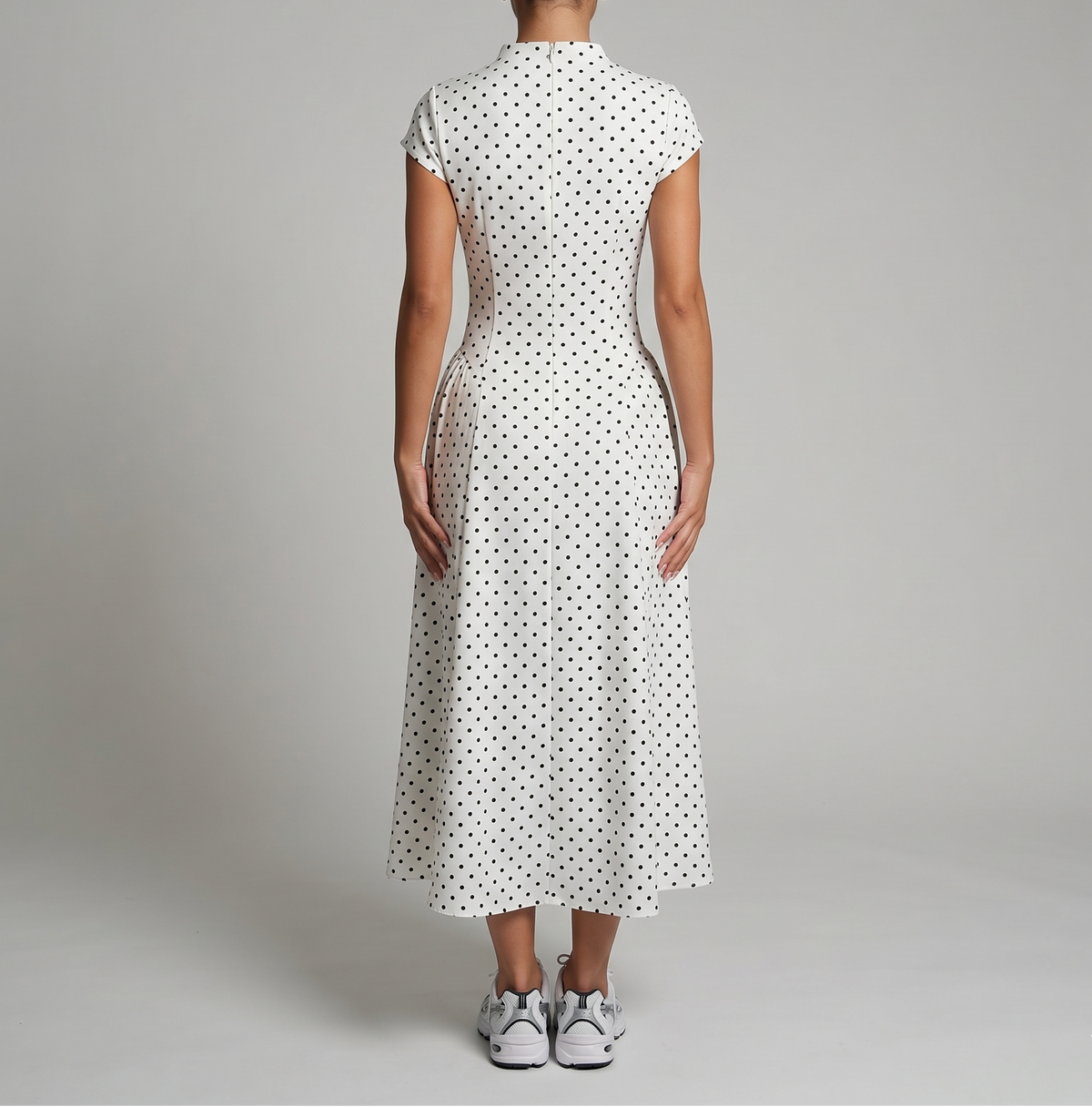 Polka Dot Maxikleid