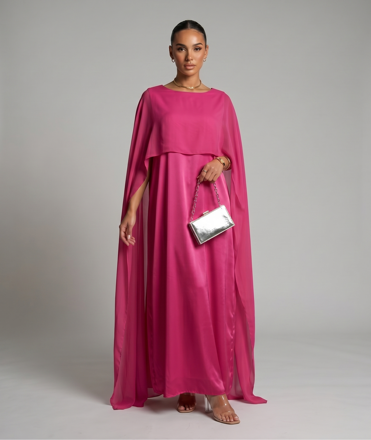 Abaya mit Cape