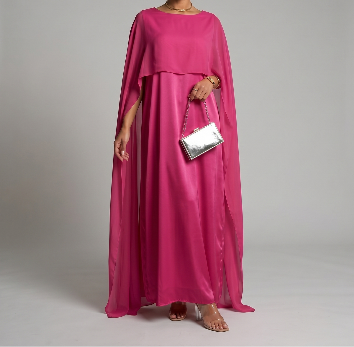 Abaya mit Cape
