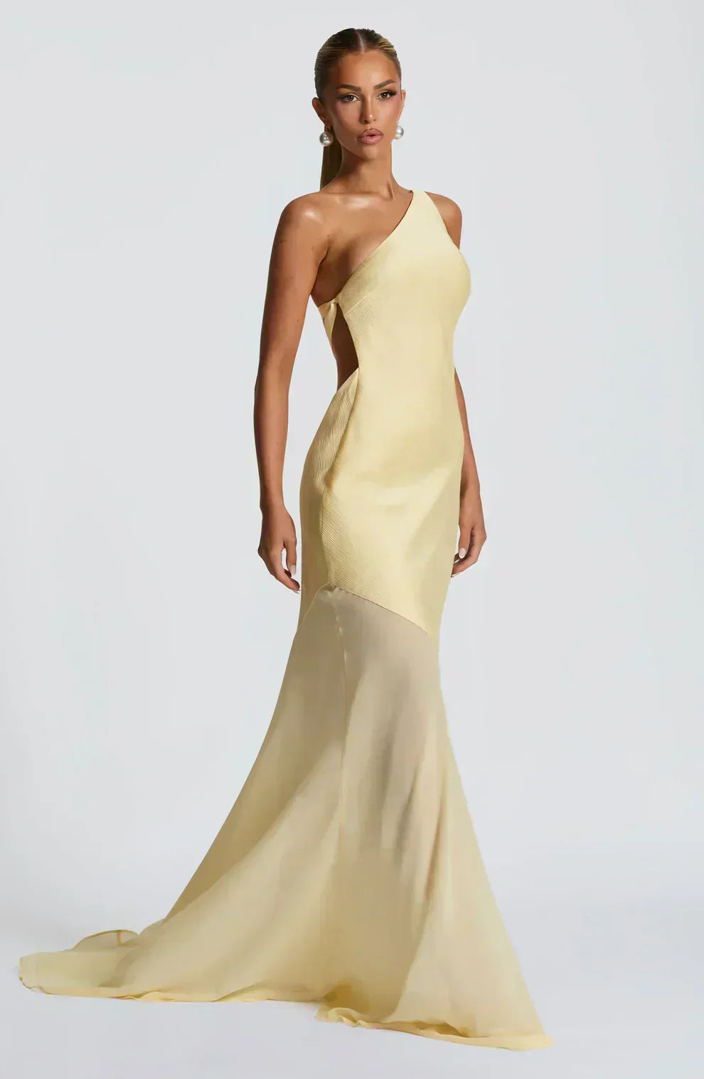 One-Shoulder Abendkleid