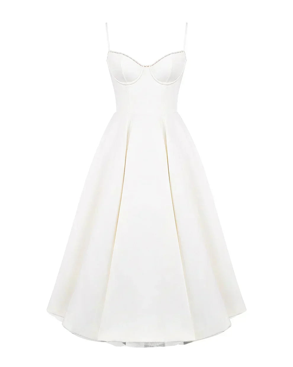 Ausgestelltes Abendkleid
