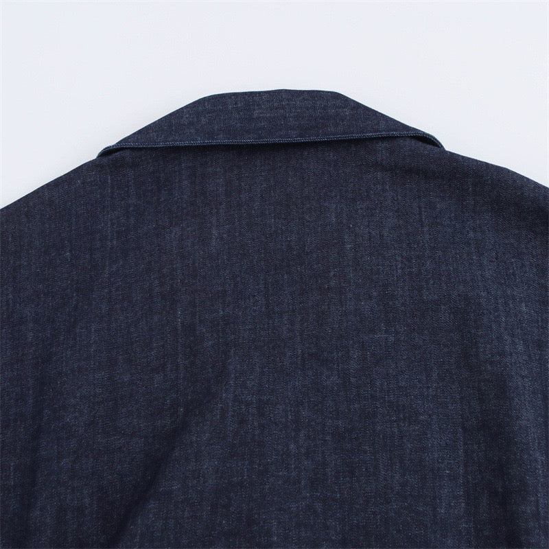 Langes Jeanskleid