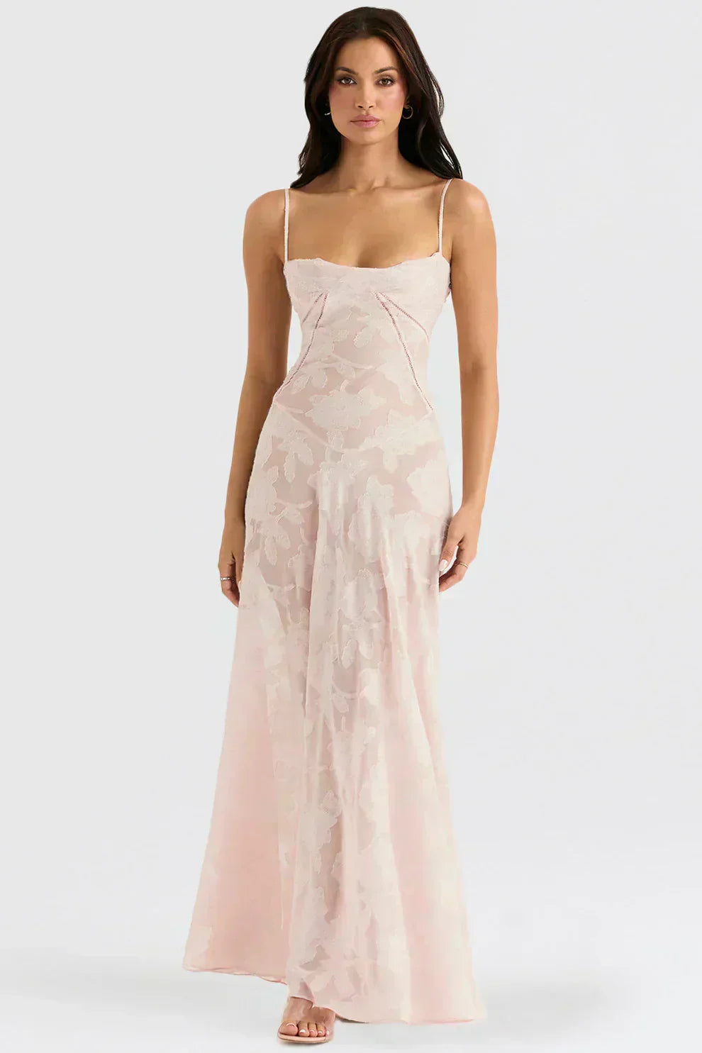 Maxikleid mit Blumenmuster