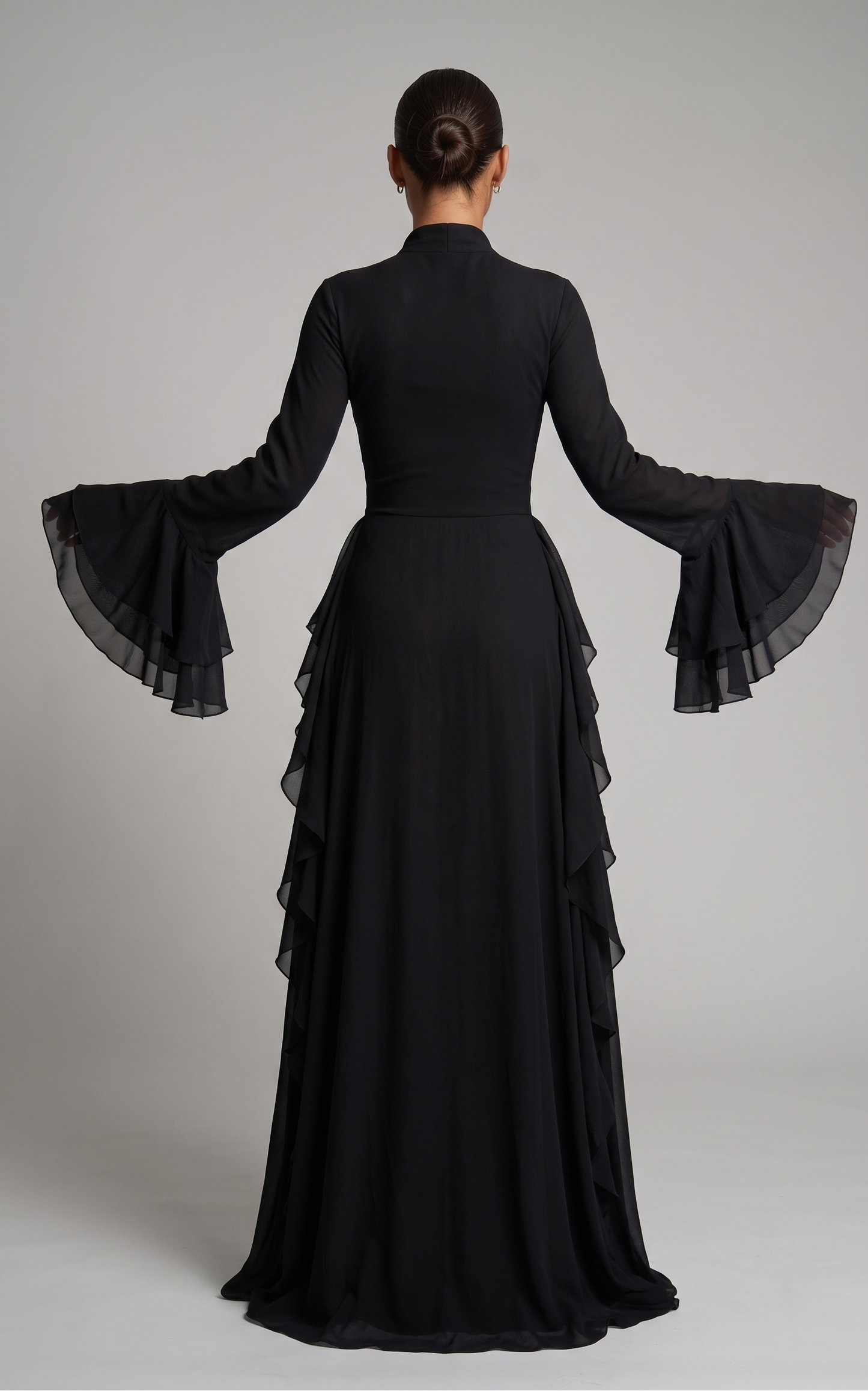 Elegantes Kleid mit Volants