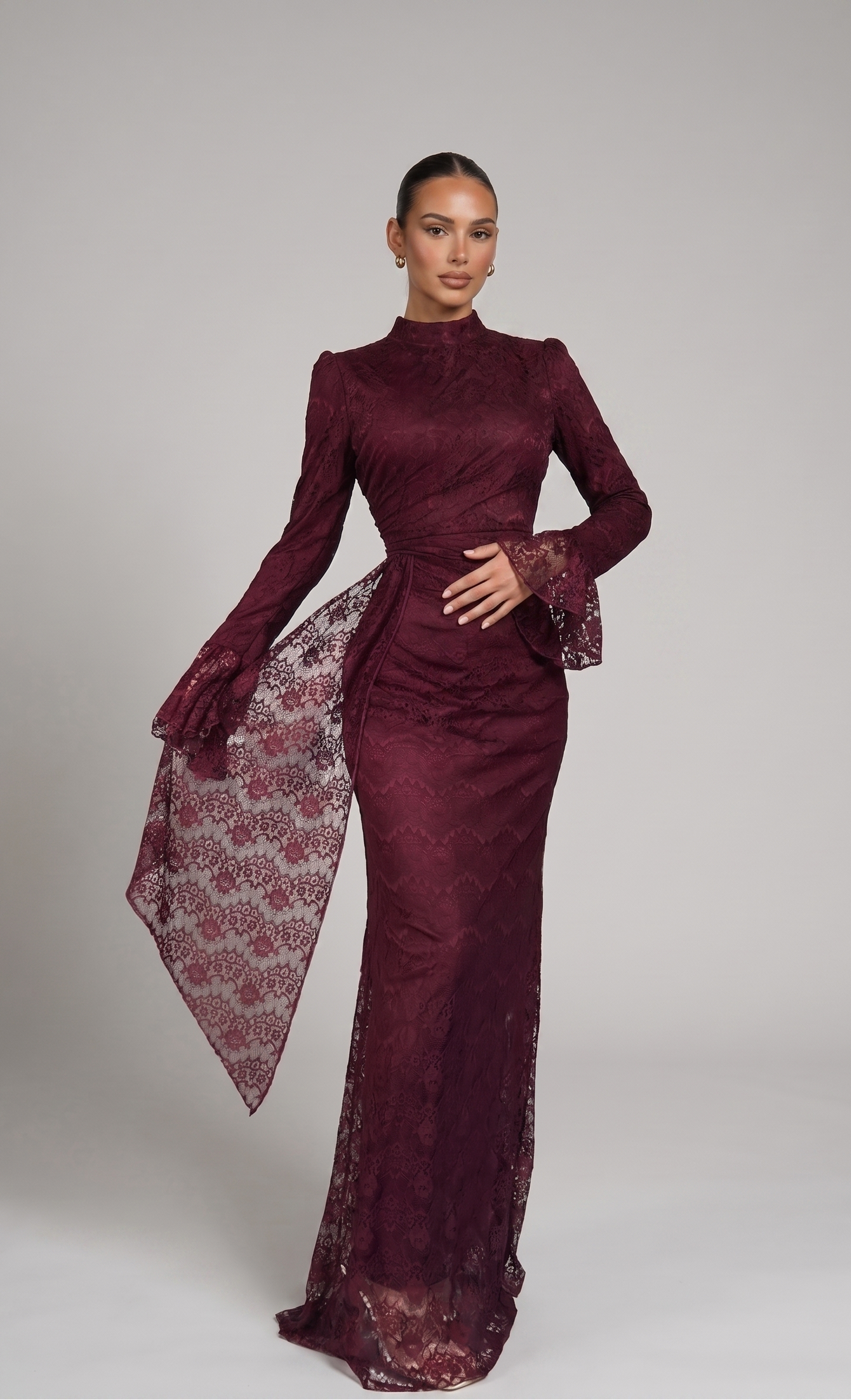 Lace Maxikleid