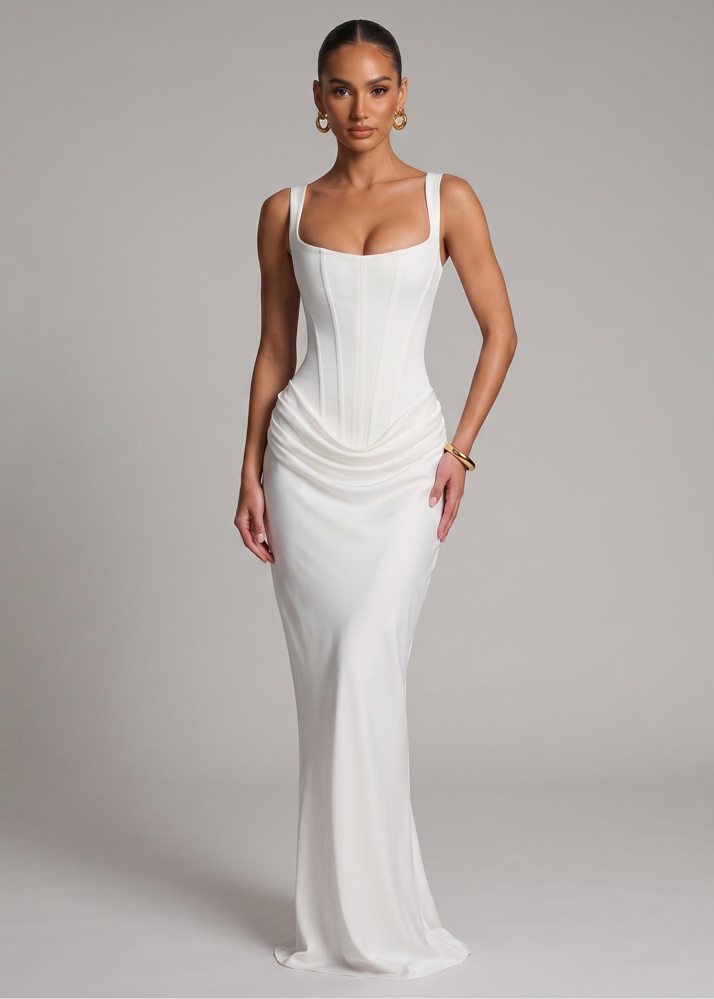 Korsett Maxikleid