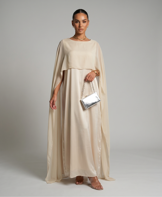 Abaya mit Cape