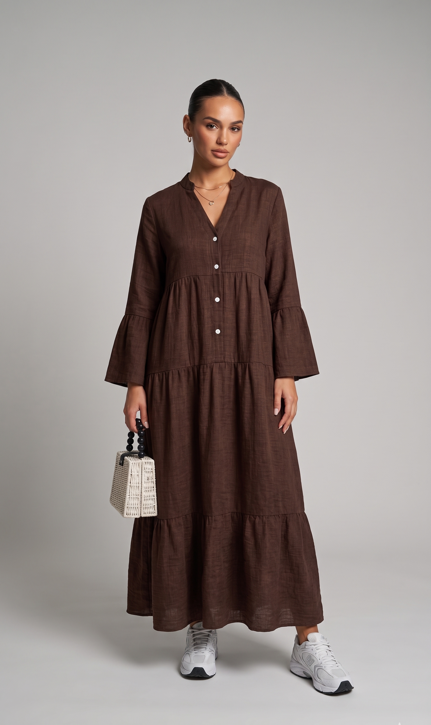 Lockeres Sommerkleid