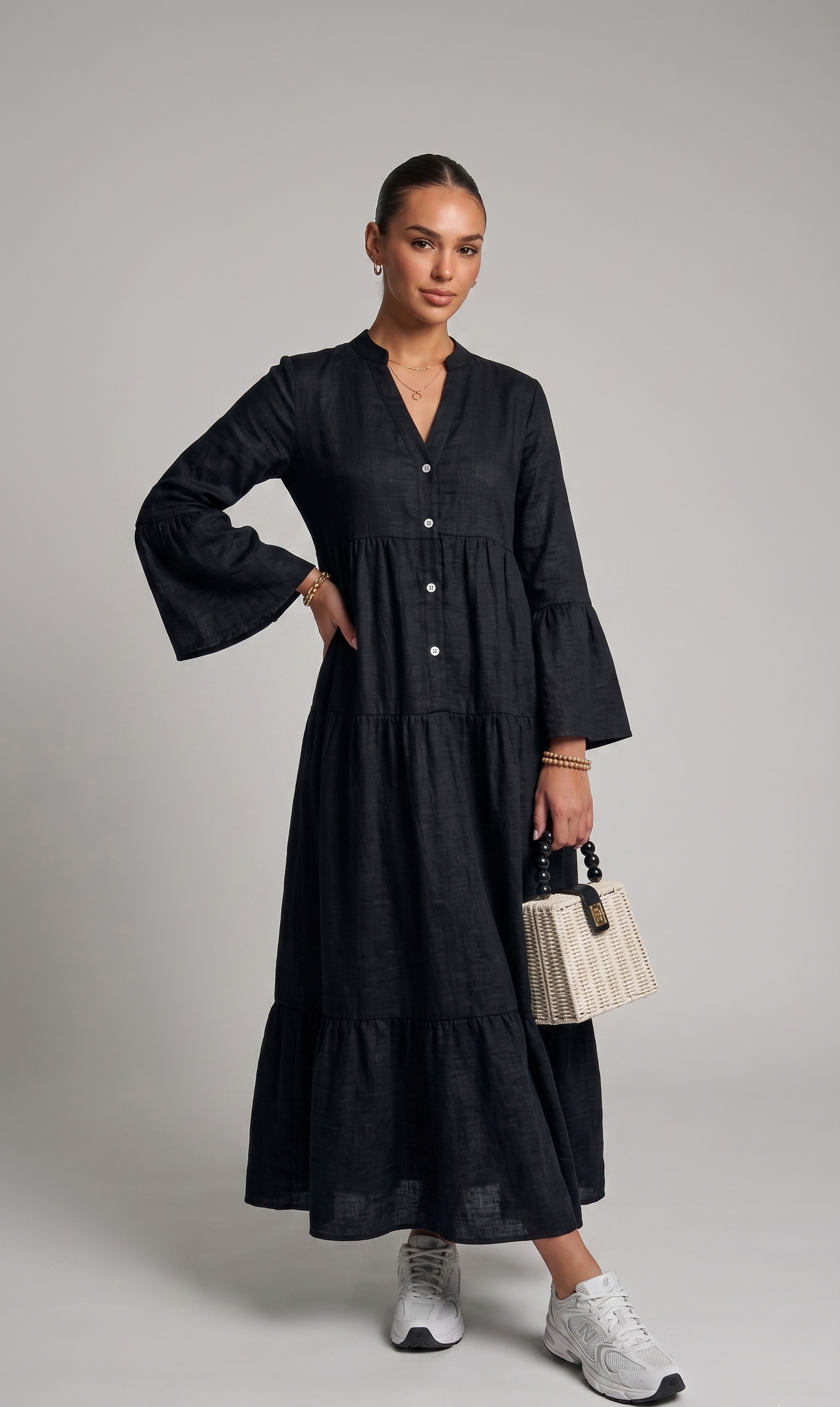 Lockeres Sommerkleid