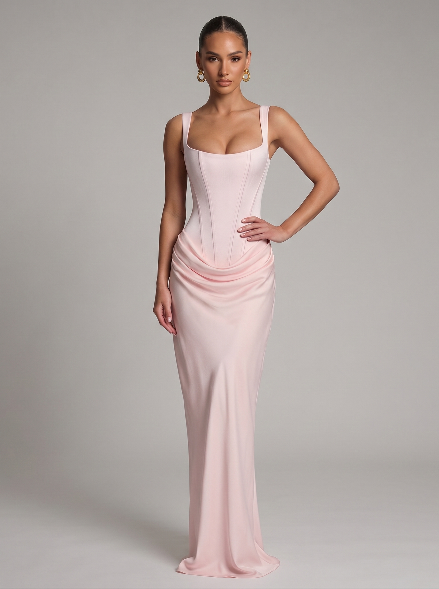 Korsett Maxikleid