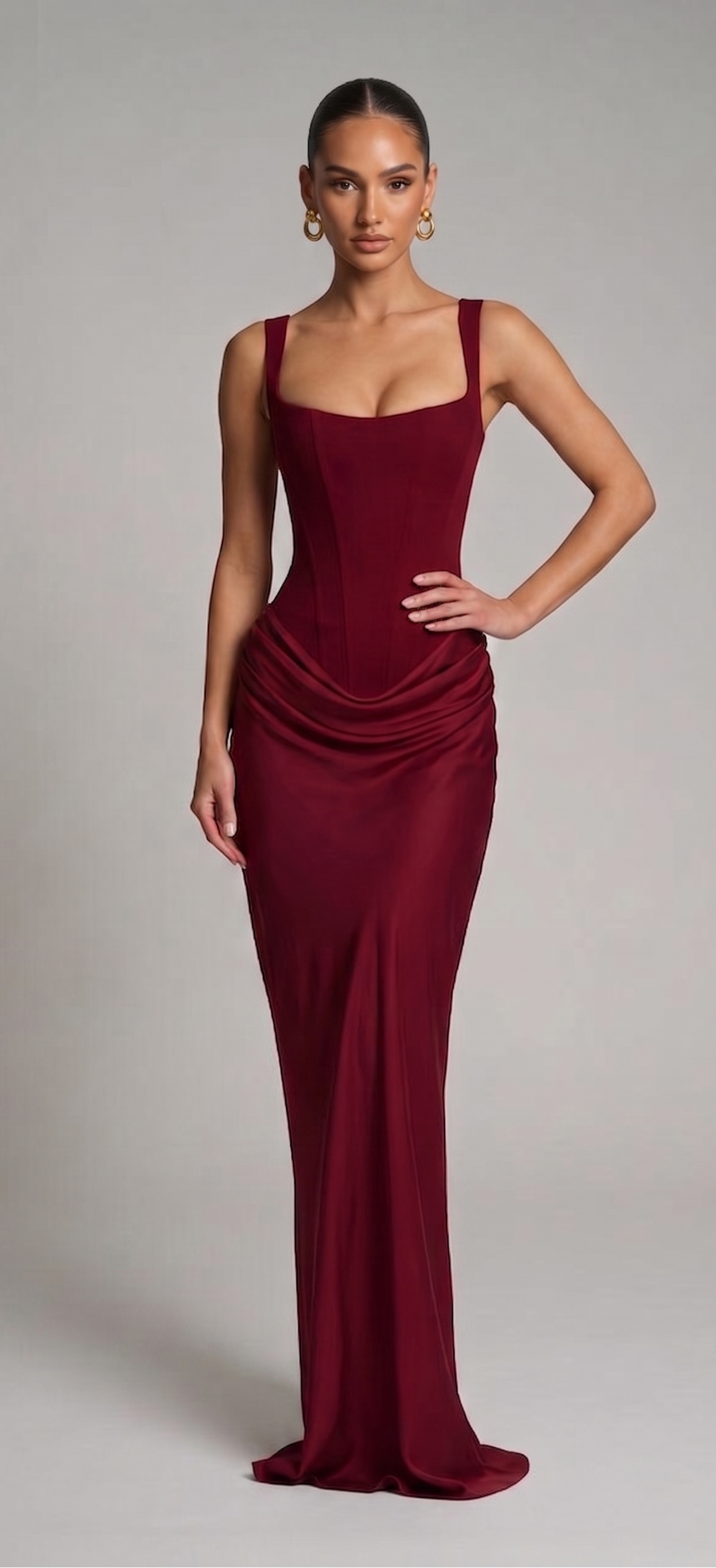 Korsett Maxikleid