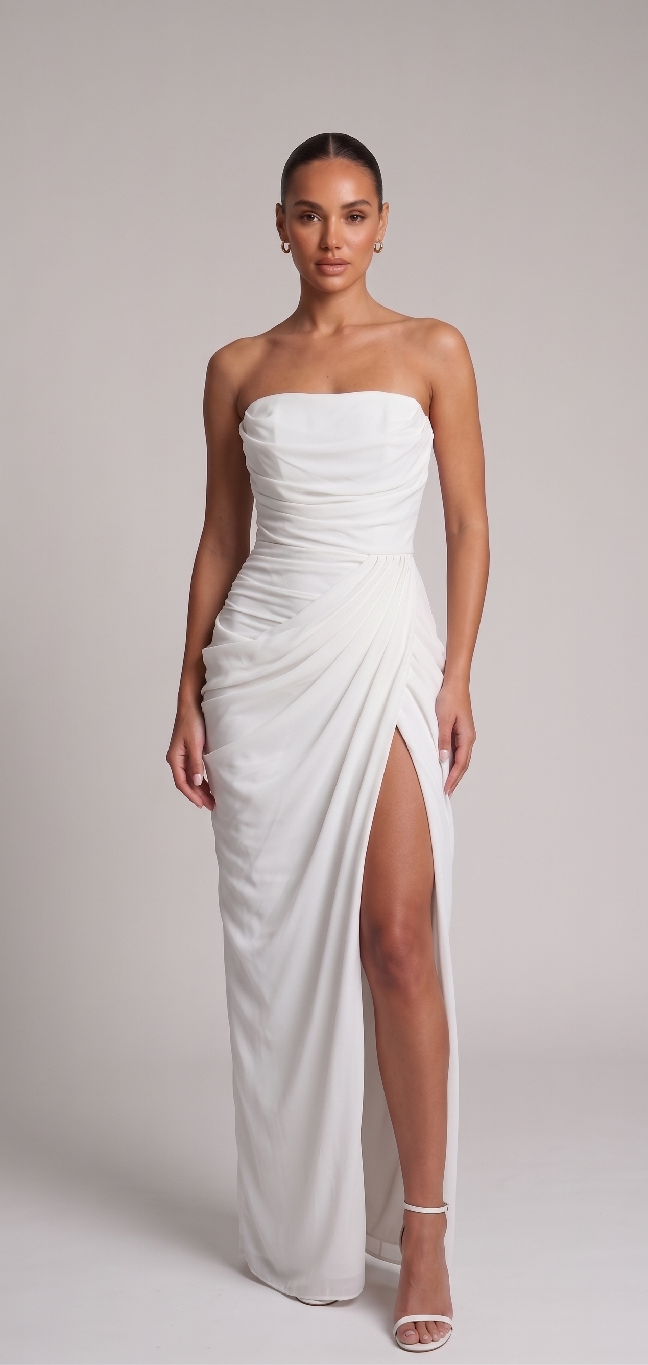 Abendkleid mit Beinschlitz