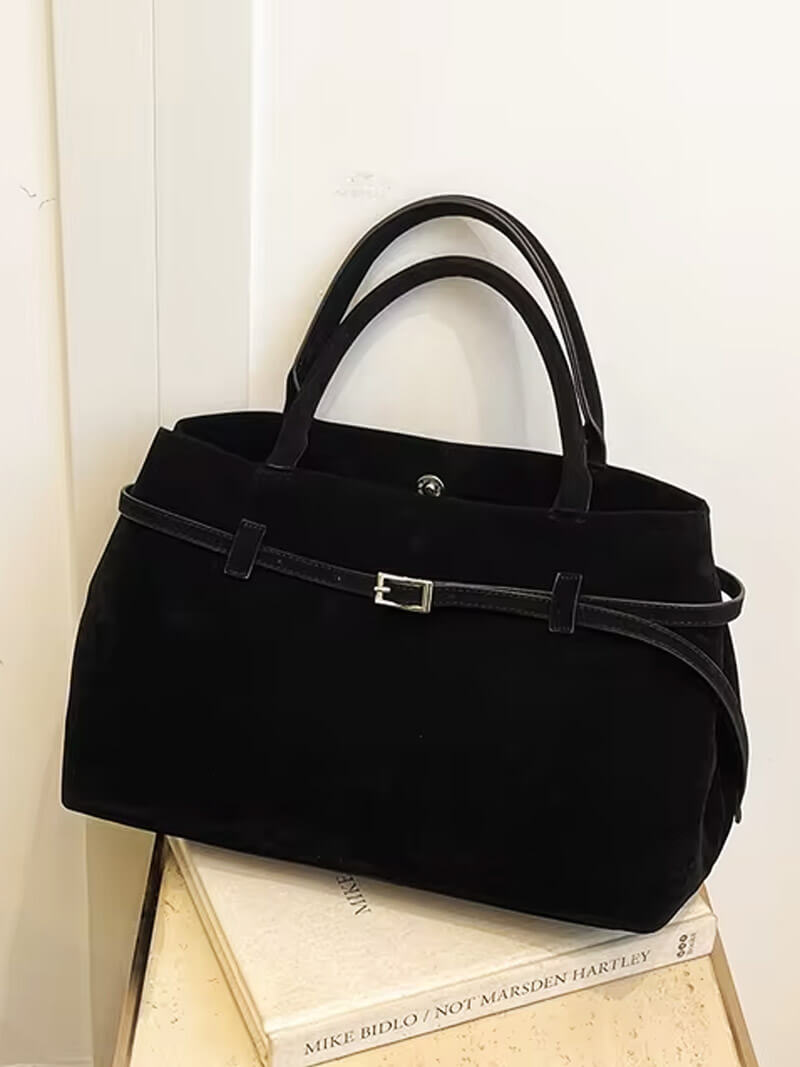 Wildleder Handtasche