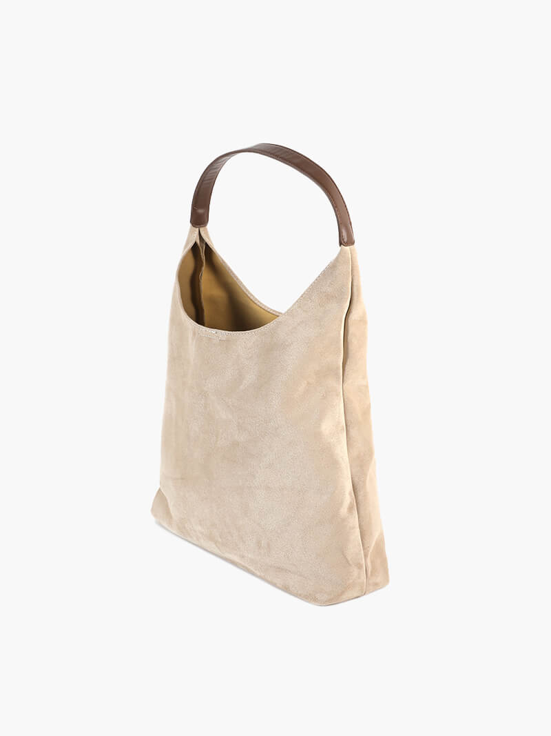 Handtasche in Wildlederoptik